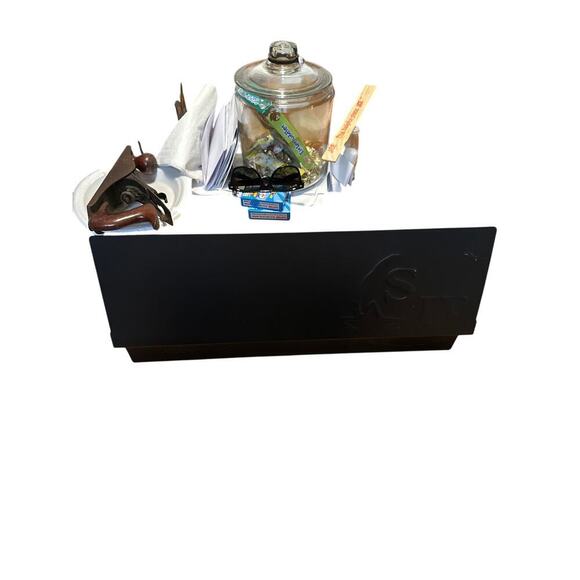 Makers Mark Bar Garnish Caddy Kentucky Bourbon Man Cave Black Metal - Picture 2 of 6